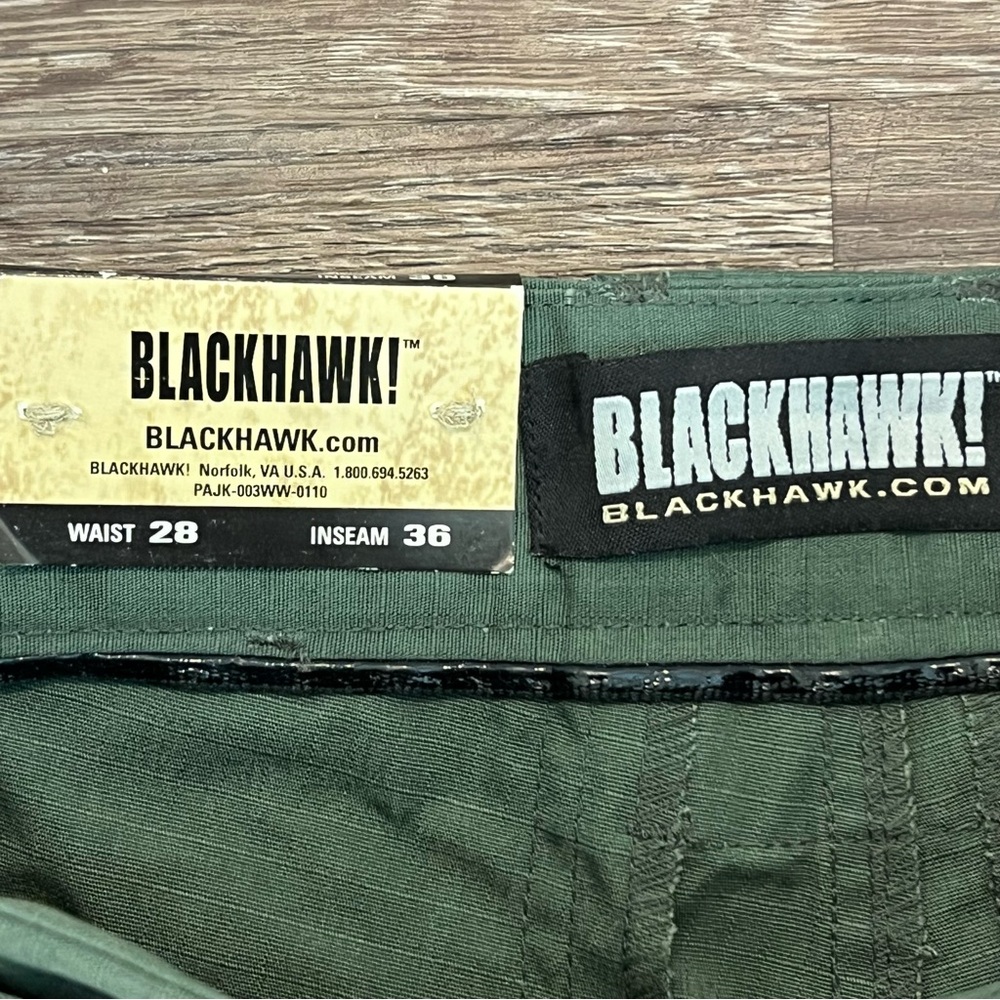 BLACKHAWK Men's LT2 Tactical Olive Green Cargo 28x36 Pant‎ New With Tags